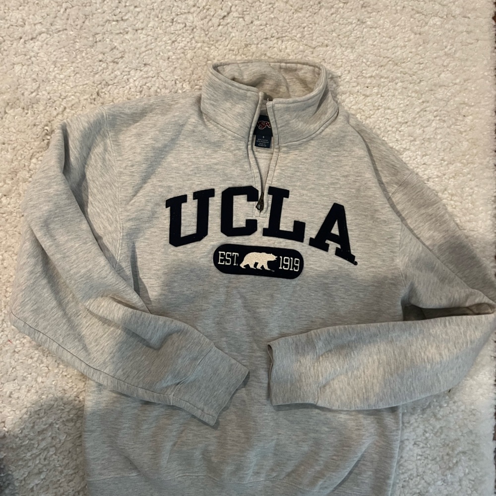 Vintage UCLA Quarterzip